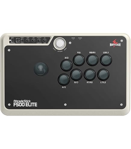 Amazon.com: MAYFLASH Arcade Stick F300 Elite with Sanwa Buttons