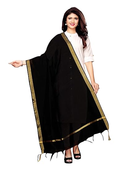 KANCHNAR Womens Cotton Dupatta