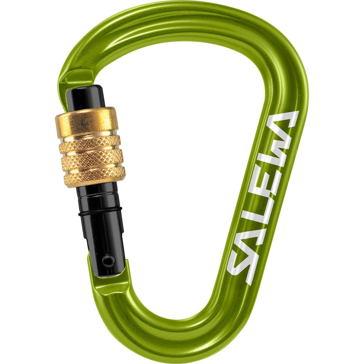 Salewa Hms Pro Carabiner, Fluo Green, Unisex