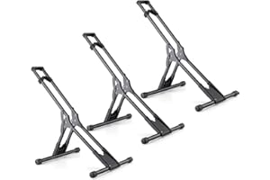 CHEPARK Bike Floor Stand Rack- Indoor Bike Stand for Garage/Home - Bike Storage Bicycle Parking Rack Fit 20”-29” Mountain Road Bikes (3 Bike Rack)