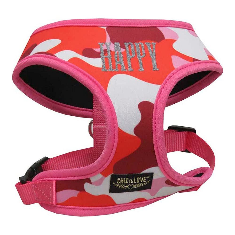 CYP Brands Chic & Love AR-05XS-LC Neoprene Camouflage Harness, Size XS