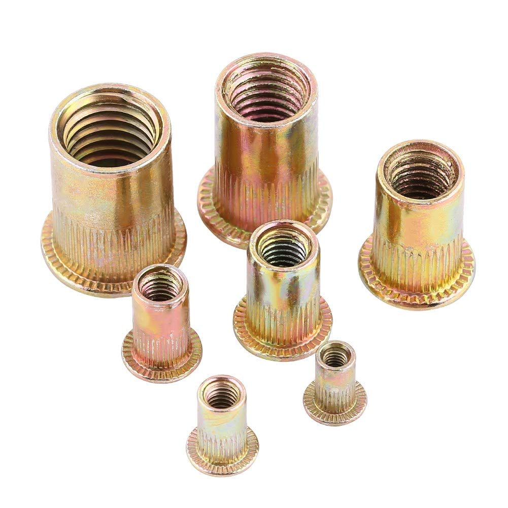 Dadi A T Con Foro Brad M12 - 15 Pezzi | Per Mobili In Legno, Gambe Tavoli, Fissaggi Robusti - Foto 2