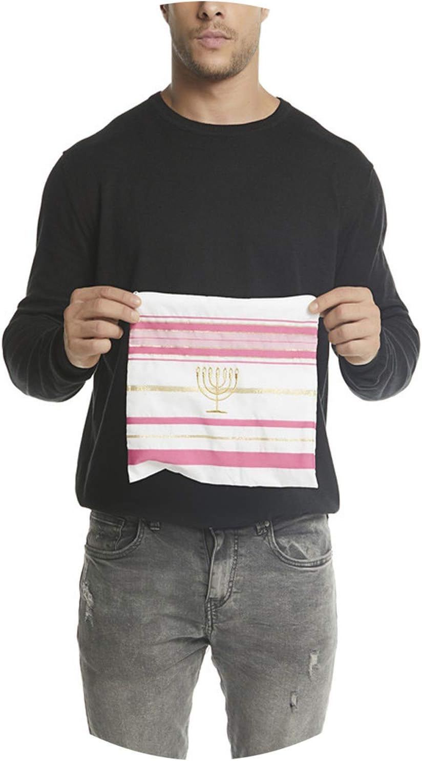 Scarf For Men 72x22" (Approx) Messianic Jewish Tallit Talit Prayer Shawl and Talis Bag