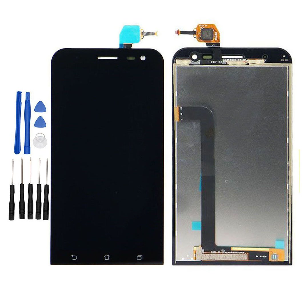 ixuan for Asus ZenFone 2 Laser ZE500KL Z00ED LCD Display Touch Screen Digitizer Assembly Replacement Repair Part (Black)