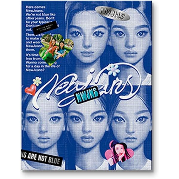 Amazon.com: DREAMUS NewJeans New Jeans 1st EP Album Bluebook