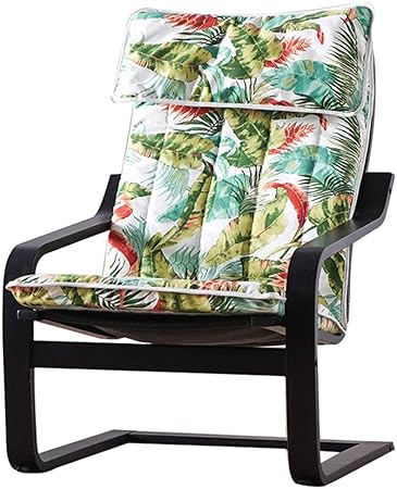 Amazon Com Sjysxm Recliners Comfortable Relax Rocking Chair Lounge Chair Adult Elderly Chair Easy Chair Wood Nap Chair Lazy Chair Armchair Single Rocker Cozy Deck Chair Color Dark Frame Garden