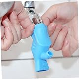 YZLSM Double Purpose Silicone Water Tap Extender for Kids Bath Kitchen Sink view 3