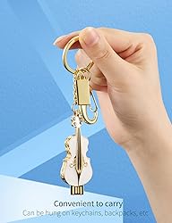 ZJR USB Flash Drives 128gb Cute Violin Shape Thumb