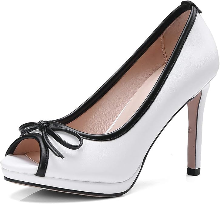 Amazon.com | Women's High Heels Peep Toe Pumps Shoes Mary Jane High Slim Heels Pump for Party 