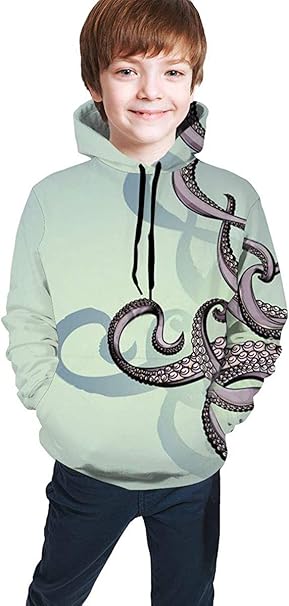 felpe octopus bambino amazon