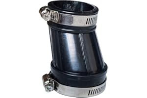 Vanlison Heavy-Duty Air Intake Inlet Duct Tube Boot & Hose Kit Compatible with Kawasaki ATV Bayou 220 KLF220 1988-2002 Bayou 250 KLF250 2003-2011 OE # 14073-1312 | Durable Rubber + 2 Clips Included