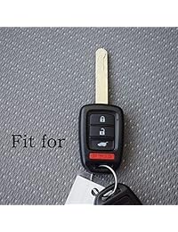 XUHANG - Carcasa de silicona para llave de Honda Accord sports LX Civic HR-V CR-V con 4 botones