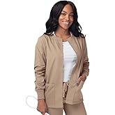 Sivvan Scrubs for Women - Front Snap Warm - Up Jacket