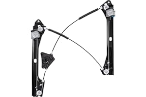 TCFWED Power Window Regulator Compatible with Volkswagen Jetta 2011-2018,Front Driver Side,Replace # 740-966 5C6837461L