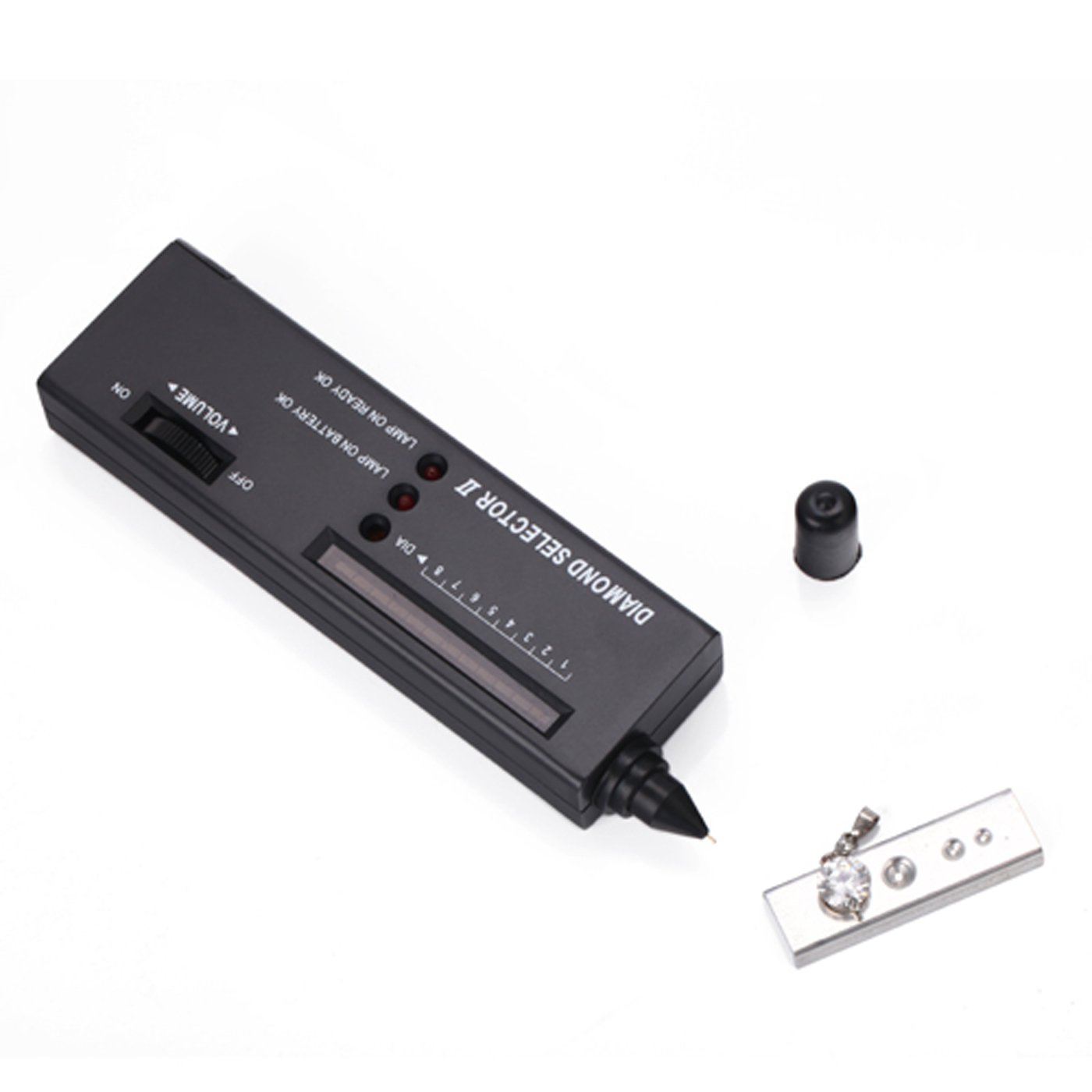 HDE Diamond Tester Pen High Accuracy Professional Jeweler for Novice and Expert