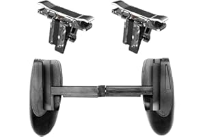 SONGVEN Mobile Game Controller Handle for Smartphone Gaming Trigger for PUBG/Rules of Survival Smartphone Game Controller Joystick for Android Smartphone Joypad (R8 Handle)