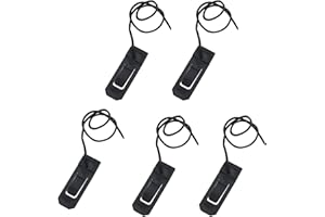 YPBEW 5 Pieces Surfboard Fin Buckle Nylon Surfboard Longboards Surfing Fin Clip Water Dividers Buckle Pack Fin Lock Tail Clip Split Surfing Paddle Board Fin Clip Water Separator Water Ski Board Fish Fins