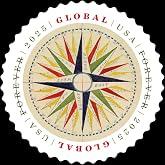 Global Forever international U.S. Postage Stamps Sheet of 10 Stamps