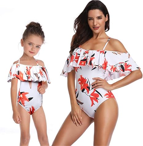 matching mum and daughter swimwear uk