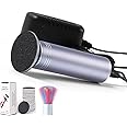 Upgraded Electric Callus Remover for Feet 1200RPM, Adjustable Speed Professional Electric Foot File Sander Pedicure Tools with 60pcs Sandpaper Discs Dead Skin Remover, with Clean Brush (FCR-02 Gray)