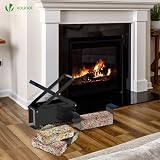 VOUNOT Heavy Duty Steel Paper Log Maker Briquette Maker Recycle Waste Paper view 2