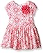 Pippa & Julie Girls' Little Floral Lace Knit Dress