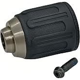 N092054 Keyless Chuck Replace for DEWALT DCD780 DCD785 DCD785 Drill with Left Hand Chuck Screw