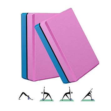 KuaiKeSport Bloque de Yoga,2 Piezas EVA Ligero Ecológico de ...