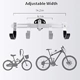 Sportneer Adjustable Bike Wall Mount for Road Mountain BMX - Space Saving view 4