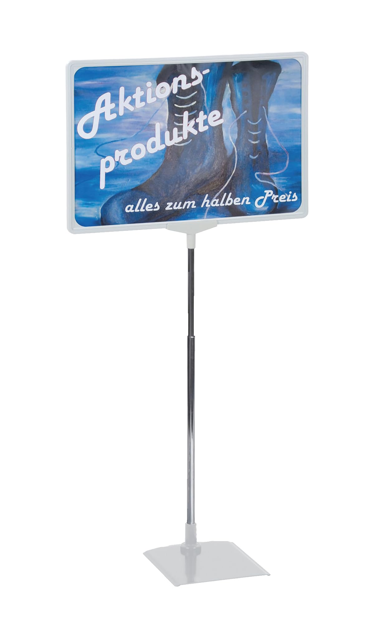 Franken PSM A4 12 Price Stand DIN A4 Grey