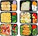 40 Pack - SimpleHouseware 2 Compartment Food Grade Meal Prep Storage Container Boxes (28 ounces)