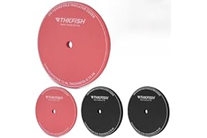 THKFISH 4-Packs Ice Fishing Hole Covers,12 Inch Ice Fishing Hole Insulator Covers, 0.75 Inch Thickness Ice Fishing Safety Hole Cover Lids for Winter Fishing Accessories