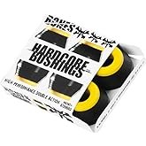 Bones Hardcore 4pc Medium Black Yellow Bushings Skateboard Bushings