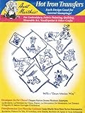 Down Mexico Way Aunt Martha's Hot Iron Embroidery Transfer