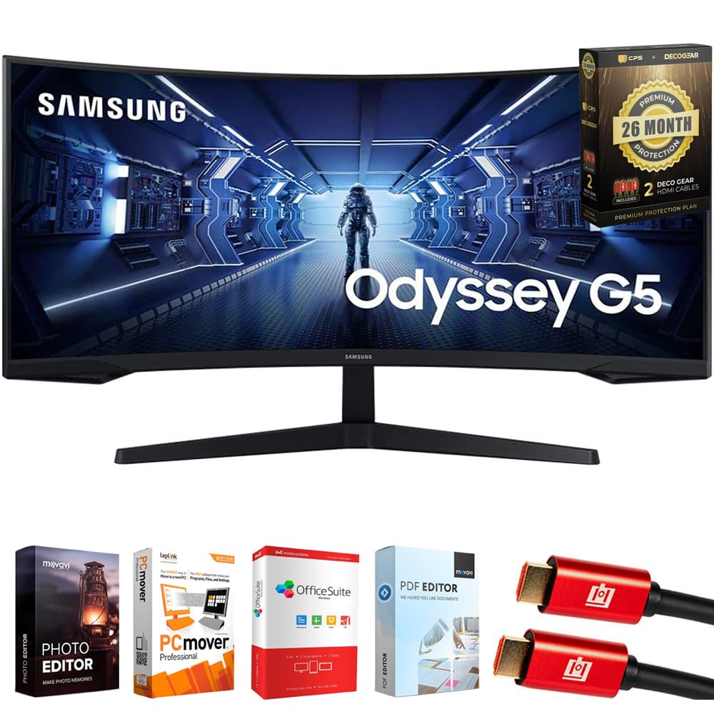 Samsung 34" Odyssey G55T WQHD 165Hz 1ms(MPRT) HDR