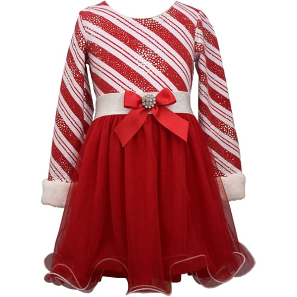 Amazon.com: Bonnie Jean Girl's Holiday Christmas Dress - Green Santa Dress  for Little and Big Girls 4-6x 7-16 (4): Clothing, Shoes & Jewelry