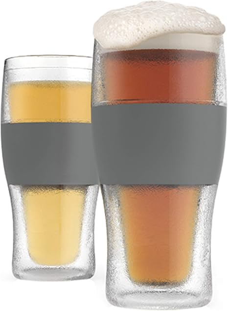 Amazon.com | Host Freeze Beer Glasses 