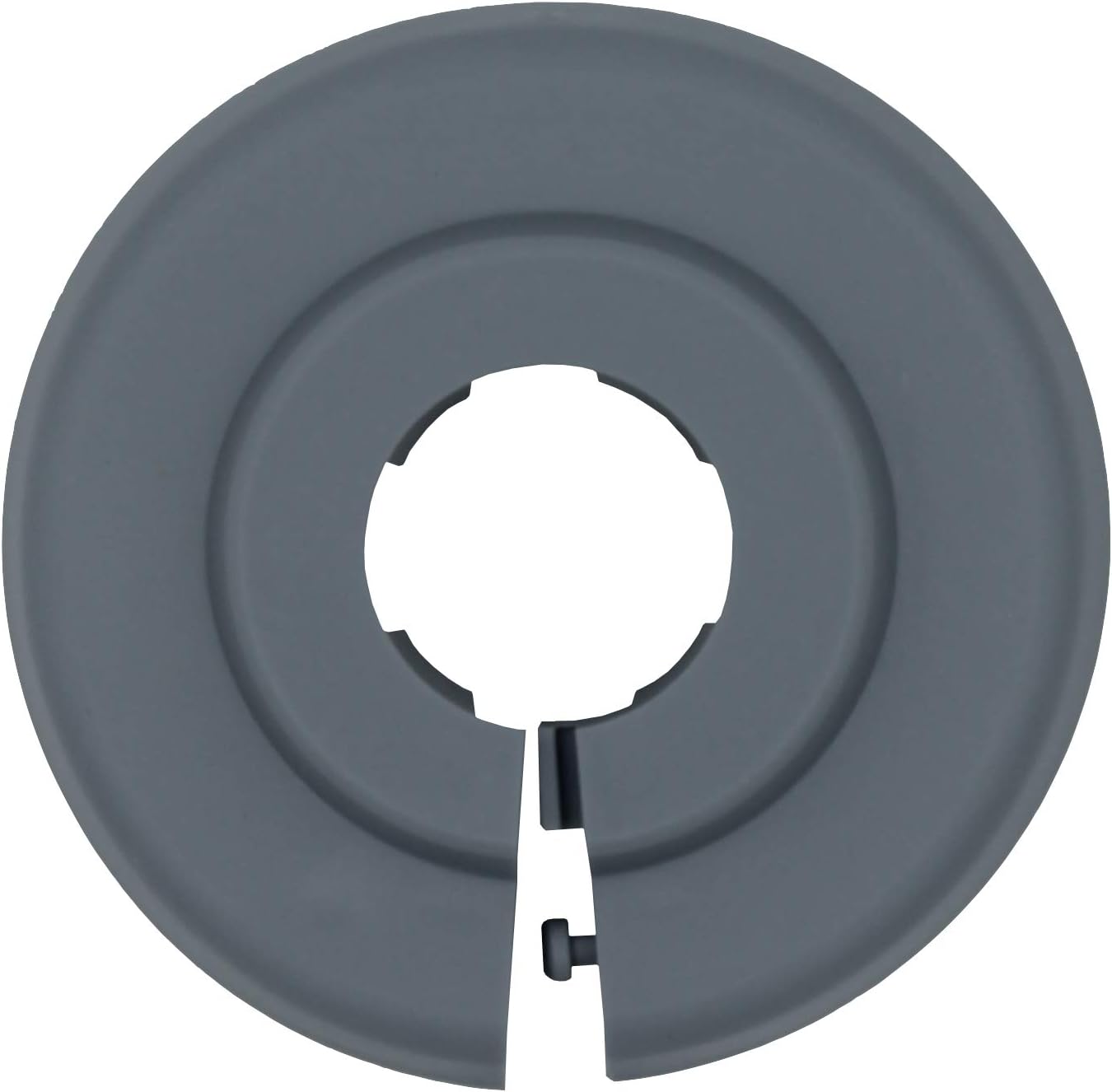 FUX 10 Radiator Pipe Covers Single Collars 15mm Window Grey - Heater Covers - Floor Rings, Window Grey (Ral 7040) - Image 4