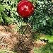Echo Valley 9129 Tall Helix Globe Stand Outdoor Décor for Yards and Gardens, Black, 9.75 x 21 inches