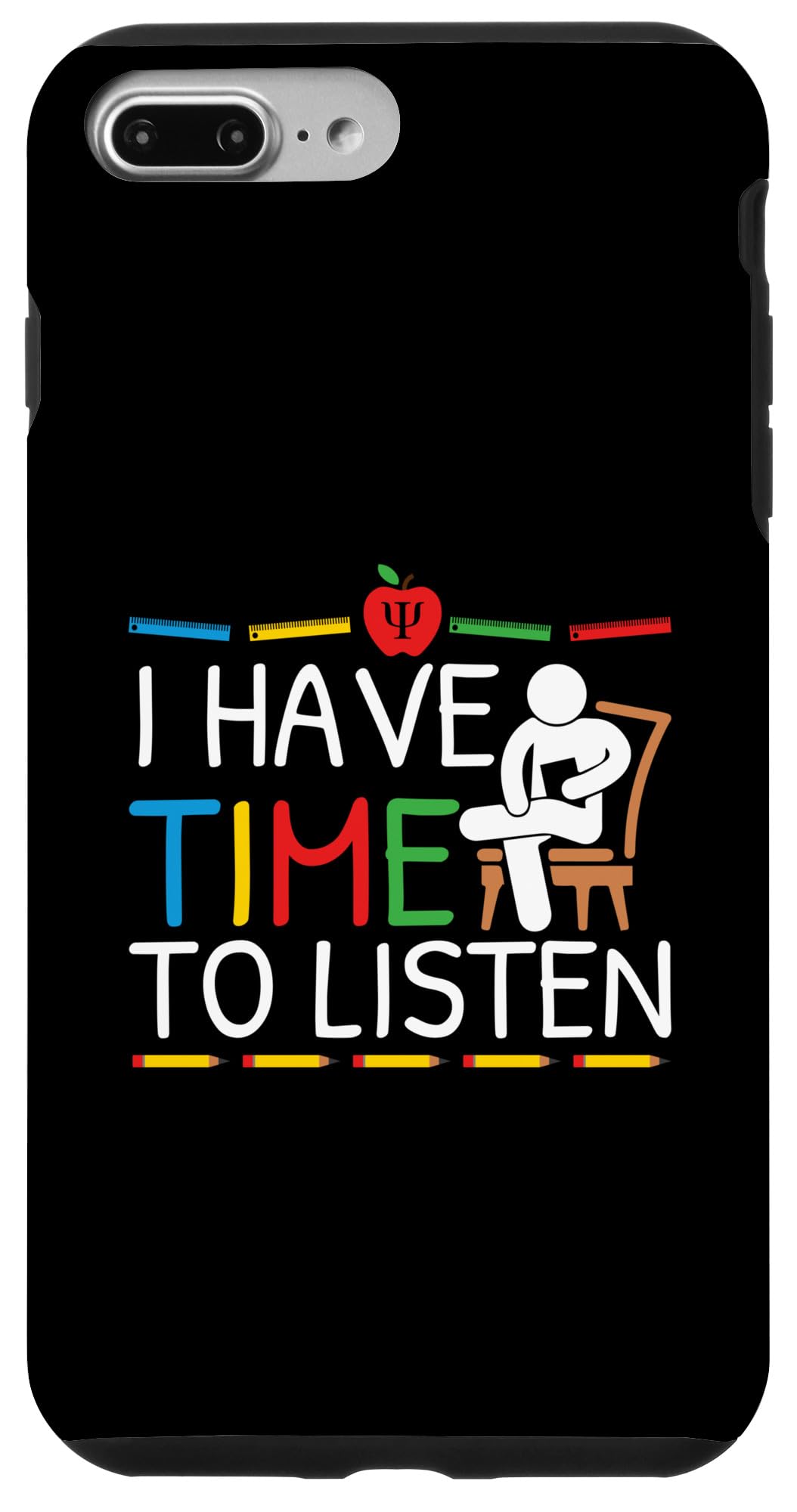 iPhone 7 Plus/8 Plus School Psychologist Case