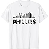 Funny Vintage Philly Baseball Lovers Baseball Fans T-Shirt