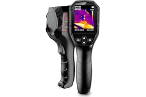 Flagfront Thermal Camera, 240 x 240 TISR Resolution, -4°F to 1022°F Temp Range, 25Hz Infrared Camera with Temperature Alarm, 50°FOV Handheld Thermal Imaging Camera