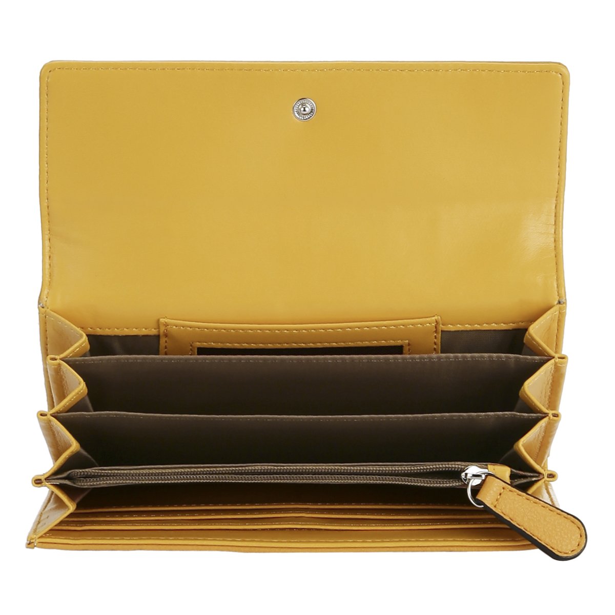 lavie roma women's clutch (ocher)