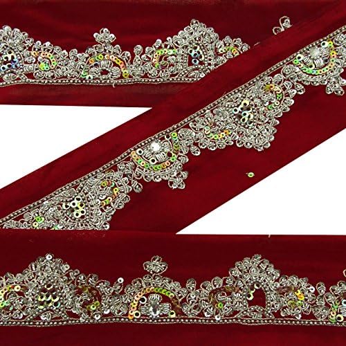 Vintage Satin Silk Saree Multicolour Abstract Printed Used Sari Craft Fabric
