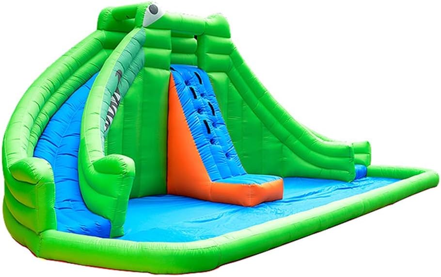 Liergou Kids Bouncy Castle Inflatable Bounce House Castle Trampoline With Blower Obstacle Slides PVC Inflatable Games Bouncy HOUSE (Color : Inflatable Castle, Size : 690x400x280cm)