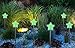 10 Pack Glow Stone Garden Stakes - Outdoor Glow in The Dark Walkway and Garden Decor