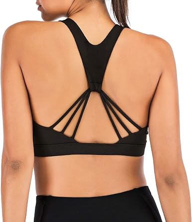 strappy yoga bra
