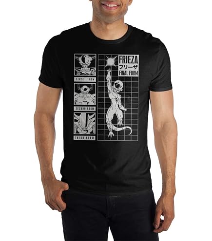 Amazon.com: Dragon Ball Z. Frieza Men's Short Sleeve T-Shirt-XS
