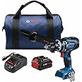 BOSCH GSB18V-1330CB14 PROFACTOR™ 18V Connected-Ready 1/2 In. Hammer Drill/Driver Kit with (1) CORE18V® 8 Ah High Power Battery