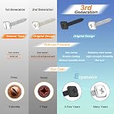 JVSURF Stainless Steel Long Throw Gate Lock 50mm Double Locking 5 Keys view 4